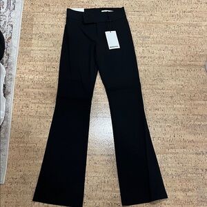 NWT- Bershka Black Flared Dress Pants